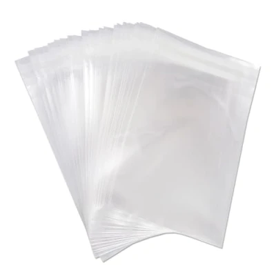 Image of Cellophane Bags Self Seal 167mmx230mm Clear Cello for C5 / A5 Cards with Envelopes (250 Bags)