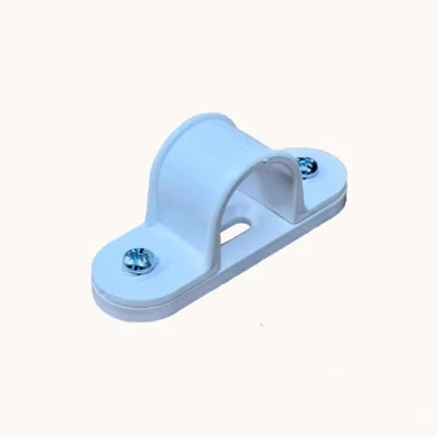 Image of 10 x 20MM White Plastic Pvc Conduit Saddles