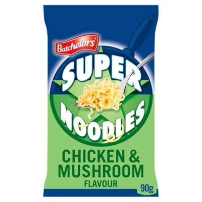 Image of Batchelors Super Noodles, Chicken &amp; Mushroom Flavour, 90g