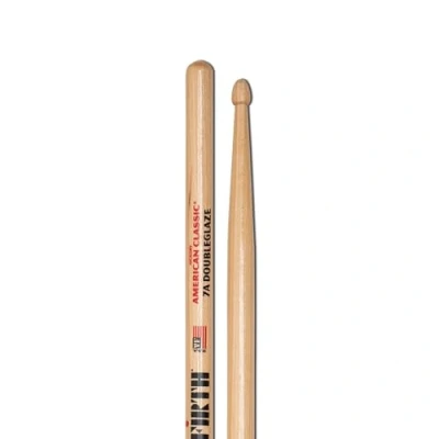 Image of Vic FIrth American Classic® Drumsticks 7ADG DoubleGlaze Hickory Wood Tip
