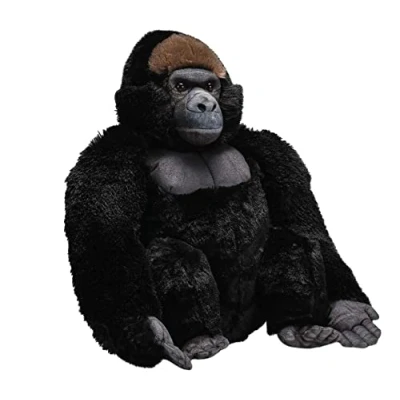 Image of Wild Republic Artist Collection, Gorilla, Gift for Kids, 15 inches, Plush Toy, Fill is Spun Recycled Water Bottles