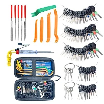 Image of Maerd 87pcs Terminal Removal Tool Kit, Ejector Kit Electrical Pin Set Depinning Connector Release