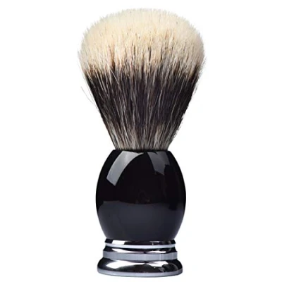 Image of Je&amp;Co 100% Fine Silvertip Badger Bristle Shaving Brush