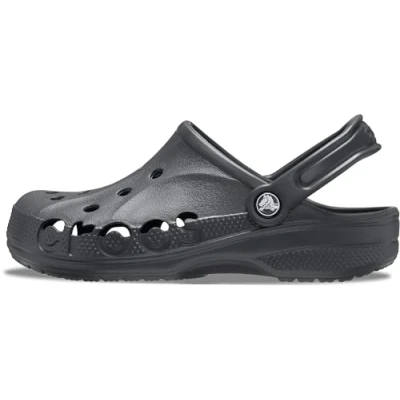 Image of Crocs Unisex Baya Clogs, Graphite,12 UK Men/ 13 Women