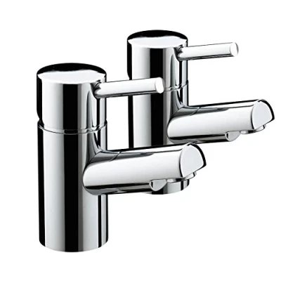 Image of Bristan PM 1/2 C Prism Basin Taps, Chrome