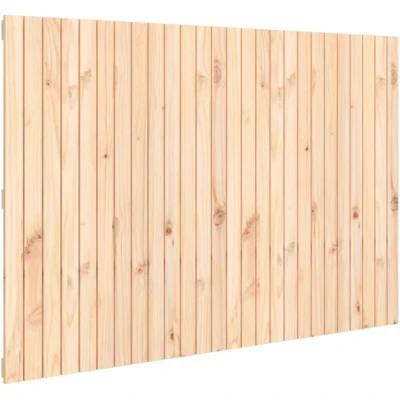 Image of vidaXL Wall Headboard 166x3x110 cm Solid Wood Pine