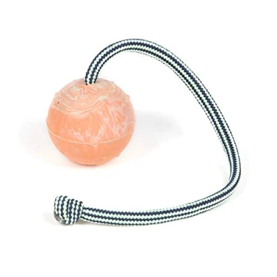 Image of Julius K9, IDC Natural Rubber Ball with Knot, 60 mm