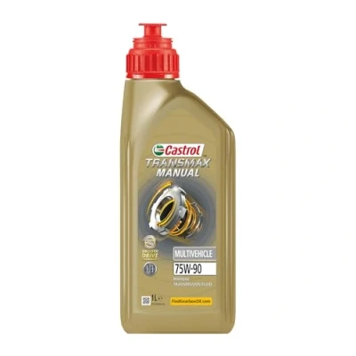 Image of Castrol Transmax Multivehic 75W 90, Transmission Oil, 1L, Gold