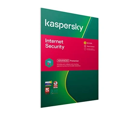 Image of Kaspersky Internet Security 2021 3 Devices 2 Years Antivirus and Secure VPN Included PC/Mac/Android UK Activation Code by Post