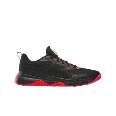 Image of Reebok Men&#039;s NFX Trainer Sneaker, Black/Energy RED/FTWR White, 9.5