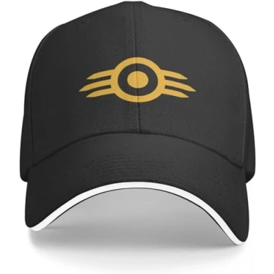 Image of RYVOWETP Baseball Cap Snapback Sun Hat Vault Tec Military Man Rugby Hats for Women Men&#039;s Hip hop Birthday Gift