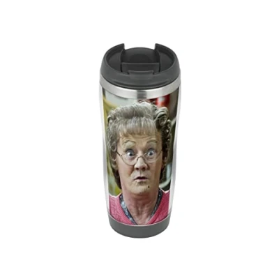 Image of Mrs Browns Boys Awesome Travel Mug, Thermal Insulated Cup for Hot and Cold Beverages Drinks