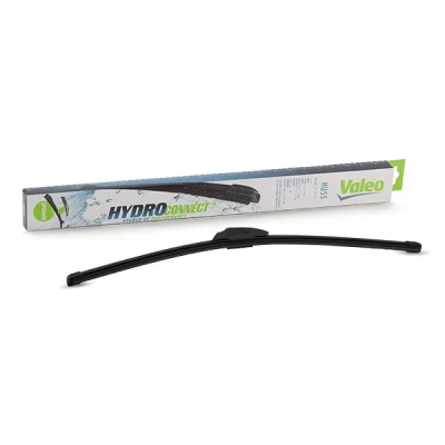 Image of 1611345480, 6426HW, 6426S4 Wiper blade VALEO HYDROCONNECT 578576 550mm Front Beam for left hand drive vehicles 22Inch Hook fixing FORD: FIESTA 5