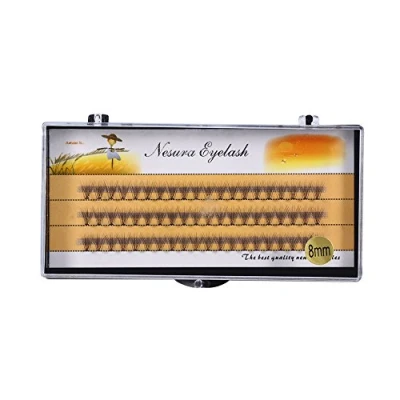 Image of 60PCS Eyelash Extensions Individual Lash Volume 3D Fans Natural Fake Eyelashes 9 12MM(8mm)