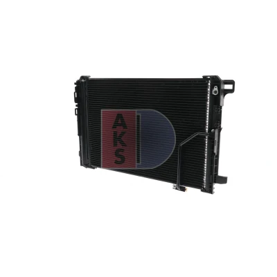 Image of 0995001254, 2045000154, 2045000254, 2045000554, 2045000654 Condenser AKS DASIS 122026N with dryer 13,8mm 610mm MERCEDES BENZ: E Class T modell