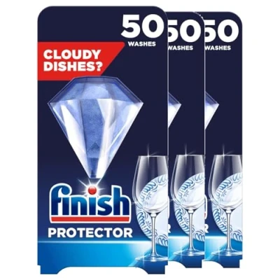 Image of Finish Pack of 5 Anti Limescale Dishwasher Protectors Corrosion