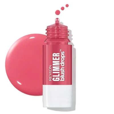 Image of Revlon Glimmer Blush Drops, Pink It Over