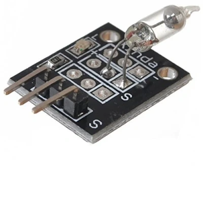 Image of iHaospace 5 Pcs AD 017 Mini Mercury Tilt Switch Sensor Module 3.3V 5V for Electronic Brick