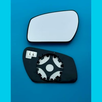 Image of Fits to FORD FIESTA (2005 2008) Heated Base Wing Mirror Glass Left Hand Passenger Side