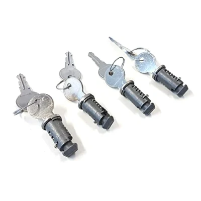 Image of Volkswagen 6Q0071734 Lock Set Locks Key Basic Rack Roof 4 Pieces