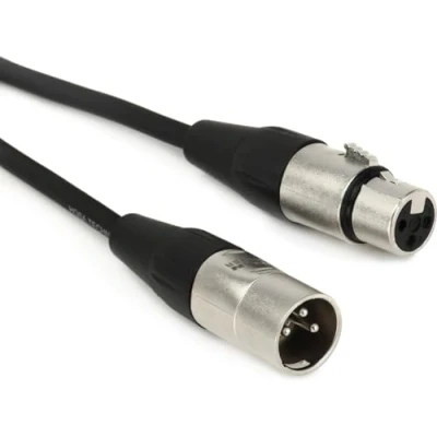 Image of Hosa HXX 005 REAN XLR3F to XLR3M Pro Balanced Interconnect Cable, 5 feet, Speaker
