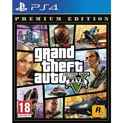 Image of Grand Theft Auto V Premium Edition [PlayStation 4][AT Pegi]