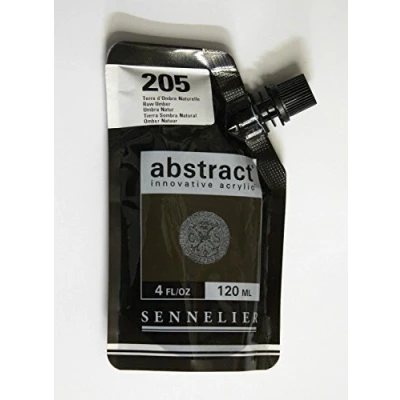 Image of Sennelier Abstract Innovative Acrylic Artist Paint Pouch 120ml (205 Raw Umber)