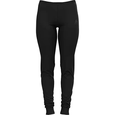 Image of Odlo Women&#039;s ACTIVE F DRY LIGHT ECO Base Layer Bottoms, black, M