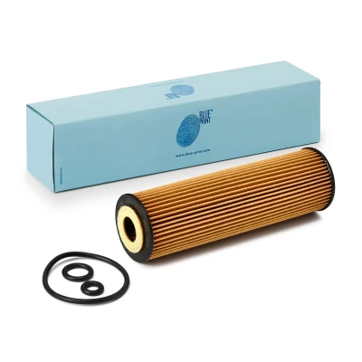 Image of 2711800009, 2711800109, 2711840125, 2711840225, A2711800009 Oil Filter BLUE PRINT ADU172112 with gaskets Insert MERCEDES BENZ: C Class Saloon