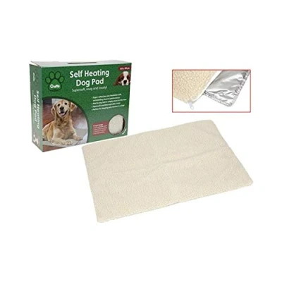 Image of Crufts Self Heating Pet Pad in Colour Box with Carry Handle