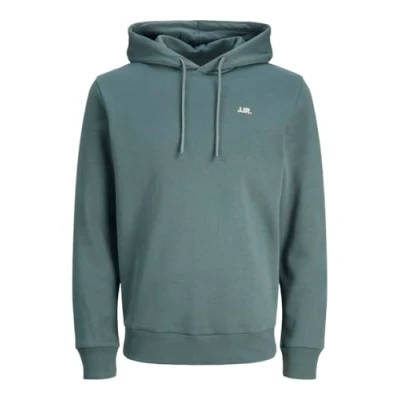 Image of JJ REBEL Men&#039;s Jrebrebel Logo Sweat Hood Noos Sweatshirt, Goblin Blue, S