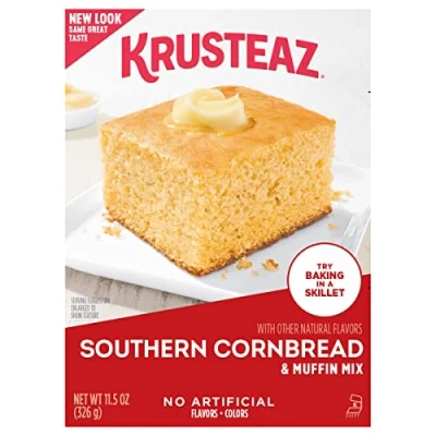 Image of Krusteaz Southern Honey Cornbread &amp; Muffin Mix, 15.0 oz (425g)