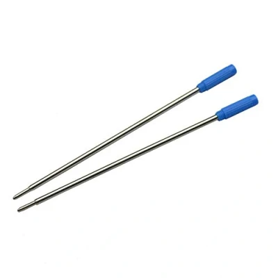 Image of 10 Packs of Interchangeable Ballpoint Pen Refills Metal Ink Smooth Writing