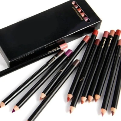 Image of 12 Colors/Set Lip Liner,Waterproof Long lasting Liner Pencil,Matte Lipliner Set Makeup Cosmetic