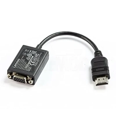 Image of Lenovo HDMI to VGA Monitor Adapter 03X7583