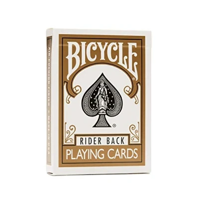 Image of Bicycle Gold Rider Back Playing Cards