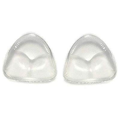 Image of Beikalone Silicone Gel Bra Inserts Pad, 1 Pair Breast Enhancer, Soft Comfortable Feel Real Bikini Swimsuit Push Up Pads , M, Transparent