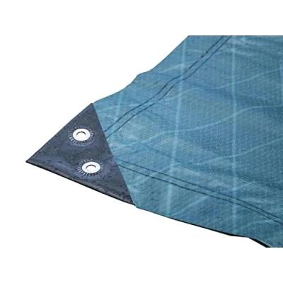 Image of Faithfull FAITARPTT64G Tough Tarp Tarpaulin 120gsm Green 6M x 4M (20x13ft)