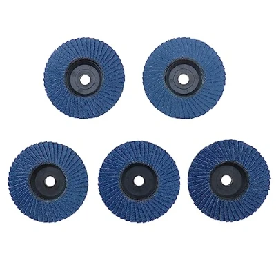 Image of EMSea 10PCS Flap Disc 40/60/80/100/120 Grit Sanding 76x10mm Grinding Wheel Abrasive for All Standard 76mm Angle Grinders