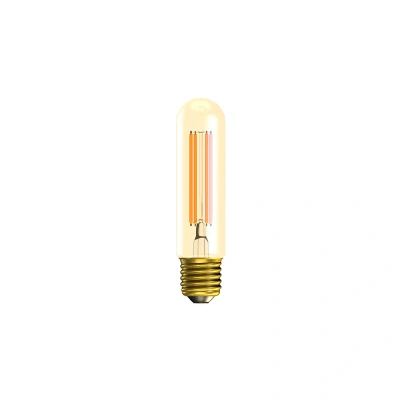 Image of Tubular Medium Non Dimmable LED Vintage Bulb 3.3W E27 Bell Lighting