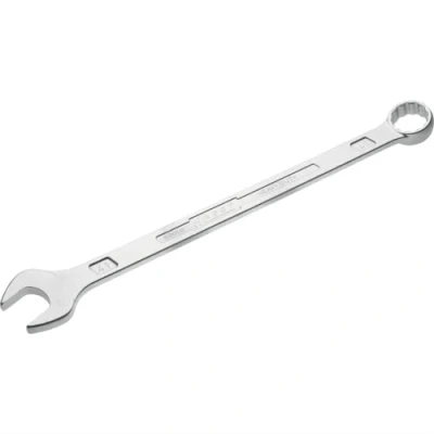 Image of Hazet Combination Spanner, Extra Long, Slim Design 600LG 41, External Double Hexagonal Traction Profile, Spanner Width: Dimensions: 600, Chrome Plated, 41 mm, mm (Spanner Width)