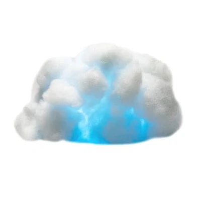 Image of RED5 DIY Build Your Own Colour Changing LED Cloud Lamp Indoor Mood Lighting Set