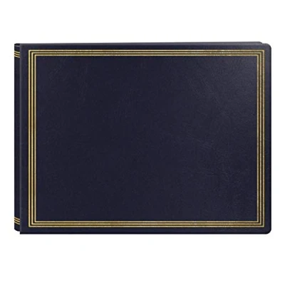 Image of Extra Large Magnetic Page X Pando Photo Album Navy Blue