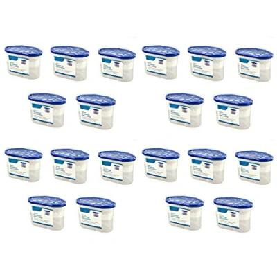 Image of HomeZone®Dehumidifiers for Home Disposable damp absorber Household condensation remover mini dehumidifier Mould in Home,Kitchen,Bedroom,Caravan,Office,Garage,Bathroom (20, Unscented)