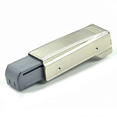 Image of Blum 973A0500.01x8 973A Blumotion Straight Arm Full Overlay Hinge for Doors, Nickel Finish (Pack of 8)