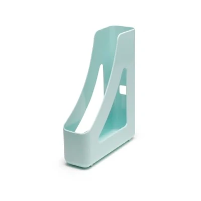 Image of Deflecto Contemporary Range Magazine File Holder Peppermint Desk Organiser