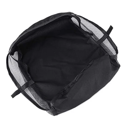 Image of Stroller Organizer Pram Bag Organiser Multifunctional Baby Storage Basket Accessories (Black)