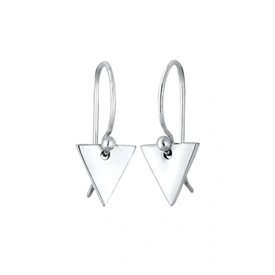Image of Elli Women 925 Silver Dangle &amp; Drop Earrings