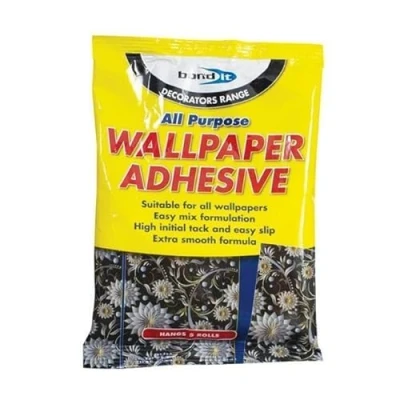 Image of Bond It All Purpose Wallpaper Adhesive Strong Paste Wood Filling Windowsills Banisters MDF Laminate 95g x 5Rolls