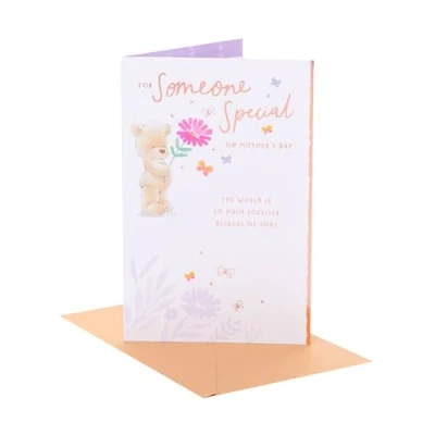 Image of UK Greetings Mother&#039;s Day Card for Someone Special Cute Teddy Design